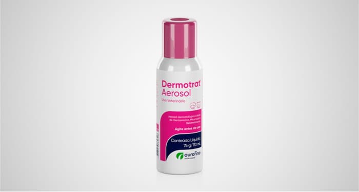 Foto ilustrativa do artigo: Dermotrat spray: para que serve, como usar e efeitos colaterais
