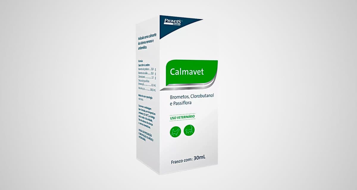 Foto ilustrativa do artigo: Calmavet: para que serve, como usar (e efeitos colaterais)