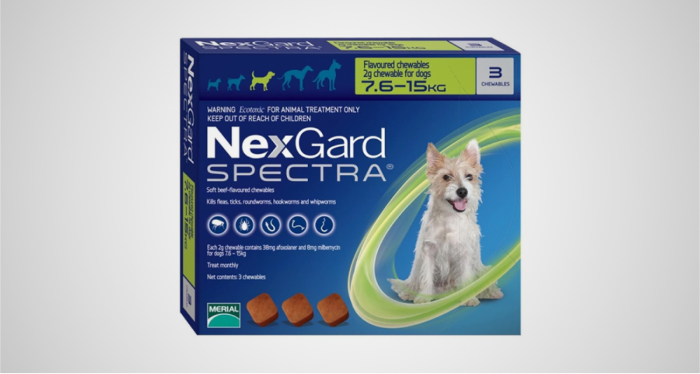 NexGard SPECTRA para cães  Proteja seu cão contra parasitas internos e  externo